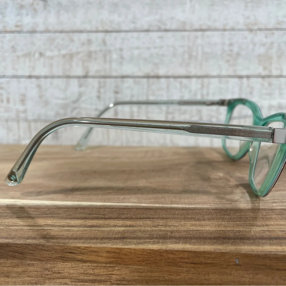 JUICY COUTURE JU152 Tortoise Mint Turquoise Rectangle Cat Eye FRAMES 135